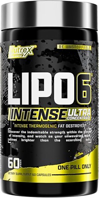 Lipo6 Black Intense Ultra Concentrate Thermogenic Fat Burner | Weight    