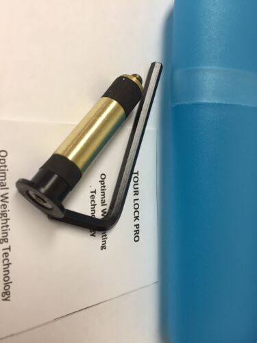 Contador de peso Tour Lock Pro 40 gramos (negro) para putters con herramienta de bloqueo y manual - Imagen 3 de 8
