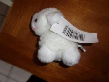 fabri-centers centers of america white plush stuffed lamb sheep 5" 