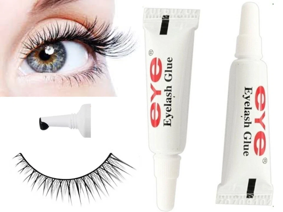 MONEY SAVERS 2 X Amazing Shine On Waterproof Eyelash Glue False Fake Lash Adhesive Strong