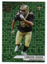 2024 Panini Donruss Elite #65 CAMERON JORDAN 'GREEN DISCO' CARD! SAINTS