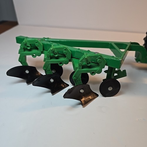 2 Ertl Stk #415 Green Metal Model Farm Tractor Toy 18-4-34 & 14L-16A Tires 8” - Picture 6 of 14