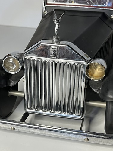 VTG Rolls Royce Convertible Car Decanter 6 Shot Glasses Musical "How Dry I Am" - Picture 22 of 24