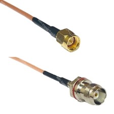 RG316 SMA MALE to TNC Female Small Bulk RF Cable Rapid-SHIP LOT
