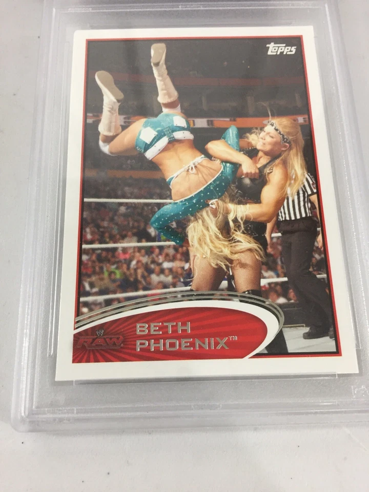 Beth Phoenix 2012 Topps Wwe #3 Psa 6 Pop 1 - Image 3 of 4
