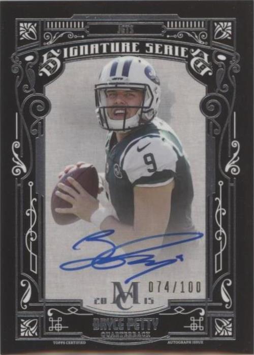 2015 Topps Museum Collection Bryce Petty #SSA-BPE - 1 of 2