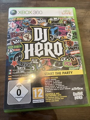 DJ Hero (Microsoft Xbox 360, 2009) Activision