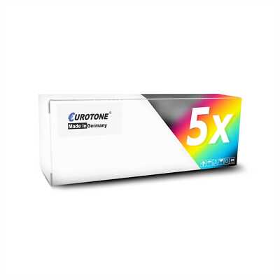 5x Eurotone Toner für Utax 4006 Ci mit je ca. 20.000/30.000 Seiten