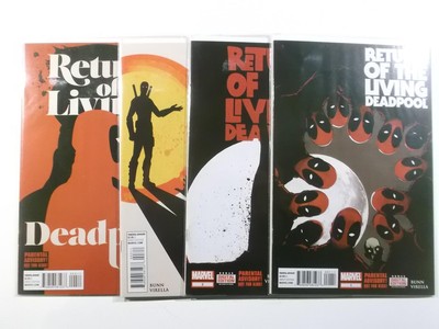 Return of the Living Deadpool Heft 1 2 3 4 komplett US Marvel 2015 Zustand 1