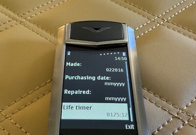 Vertu Signature S - 4 GB - Black (Unlocked) for sale online | eBay