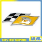 <!--F#f_0-->Yellow HSV Racing Flag Badge Emblem For Holden Commodore GTS R8 Clubsport MALOO<!--F/-->