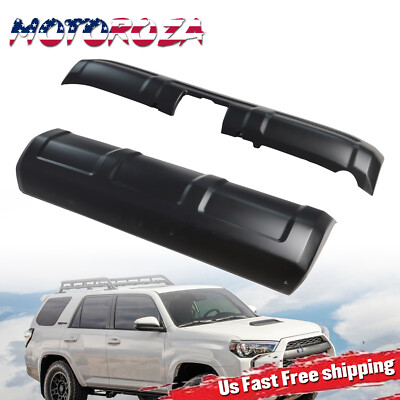 2 PIECE For 2014-2023 Toyota 4Runner Matte Black Lower Valance Panel Bumper