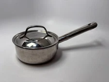 VTG Lagostina Cookware 6" Saucepan w/ Lid Stainless 14cm Professional Plus Heavy