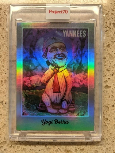 Topps Project 70 #43 YOGI BERRA Ron English FOIL 13/70