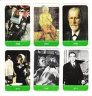 Famous Scientists : group of 12 attractive German game cards