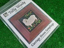 Tully Wooly - Punch Needle Pattern from Carriage House Samplings