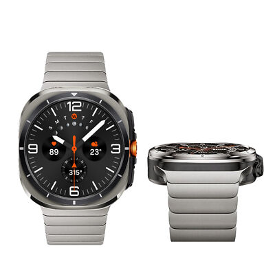Business Magnetic Buckle Metal Band Strap for Samsung Galaxy Watch 7 Ultra 47mm