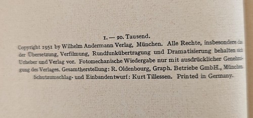 Schnell-Dampfer Fast Steamer K. A. Schenzinger HC 1951 - German Language - Imagen 3 de 5