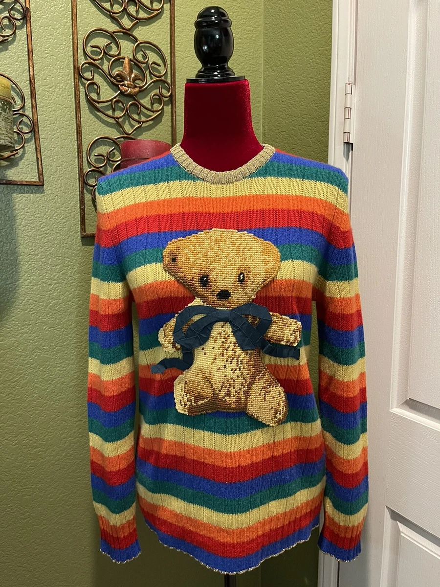 Rainbow gucci sweater hot sale