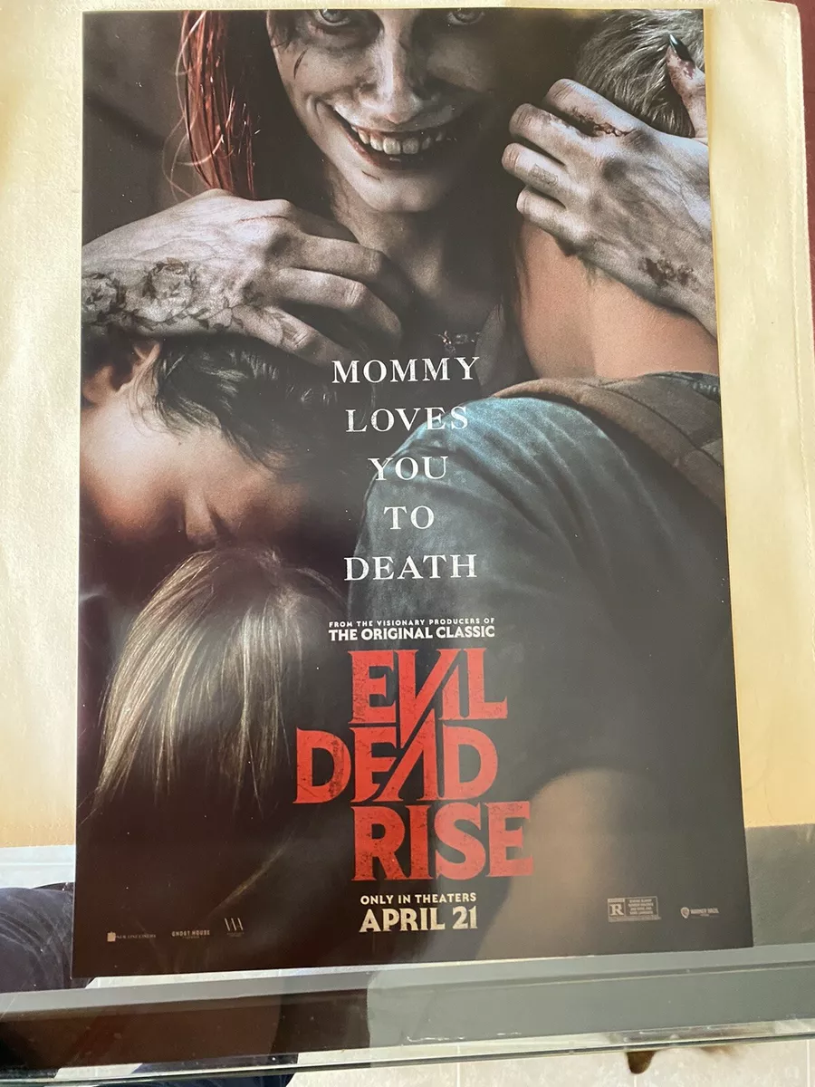 2023 Evil Dead Rise Movie Poster 11X17 Beth Ellie Danny Kassie