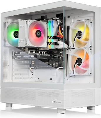 Thermaltake Vista i350 R4 Gaming Desktop V27S-B76R-350-LCS PC i5 16GB RAM NEW