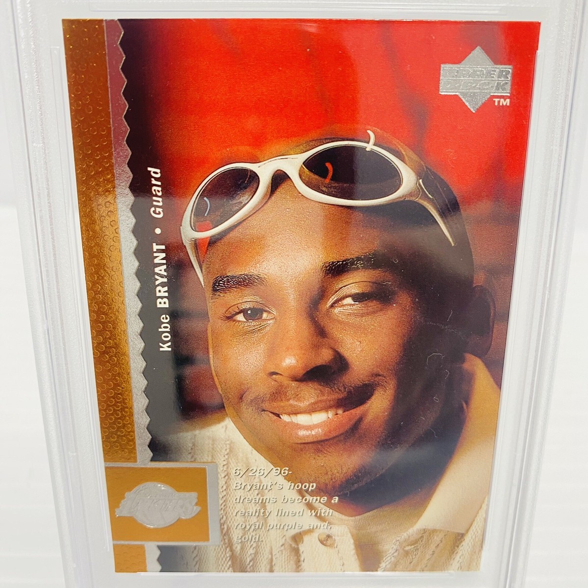 1996-97 Upper Deck #58 Kobe Bryant Rookie RC Mint PSA 9 | eBay