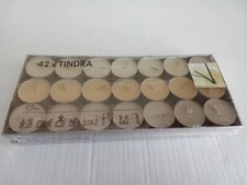 IKEA TINDRA Vanilla Scent Tealight Candles 200.705.82 15747