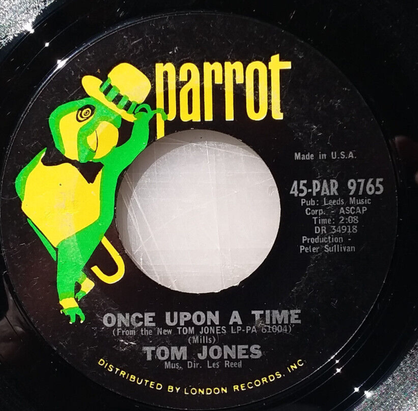 TOM JONES - Whats New Pussycat / Once Upon A Time - Vinyl 45rpm