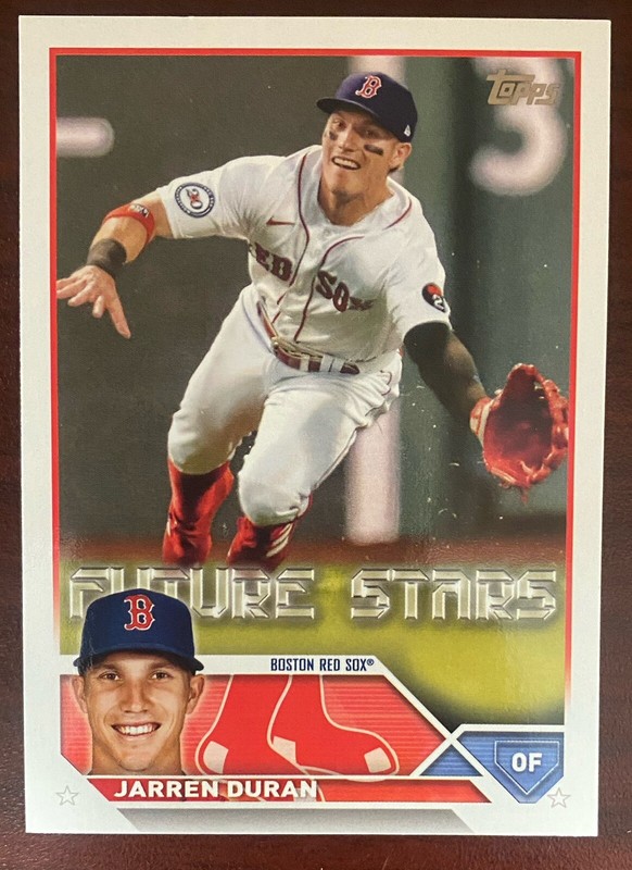2023 Topps #242 Jarren Duran Boston Red Sox Future Stars