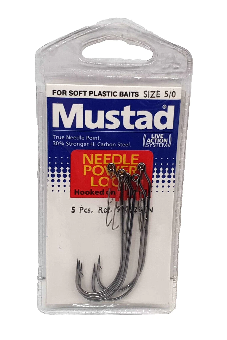 Lot De 100 Hameçons Mustad – Tailles Assorties – Modèle LT.159 – Neuf