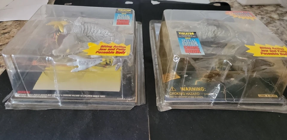 Spawn Serie 1 Edición Limitada Oro/Plata JUEGO (2) Violator VARIANTE McFarlane Foto 2 de 4