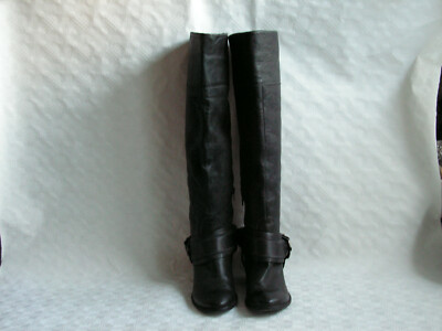 Vero Cuoio Stiefel Glattleder, schwarz 38 Schuhe Damen