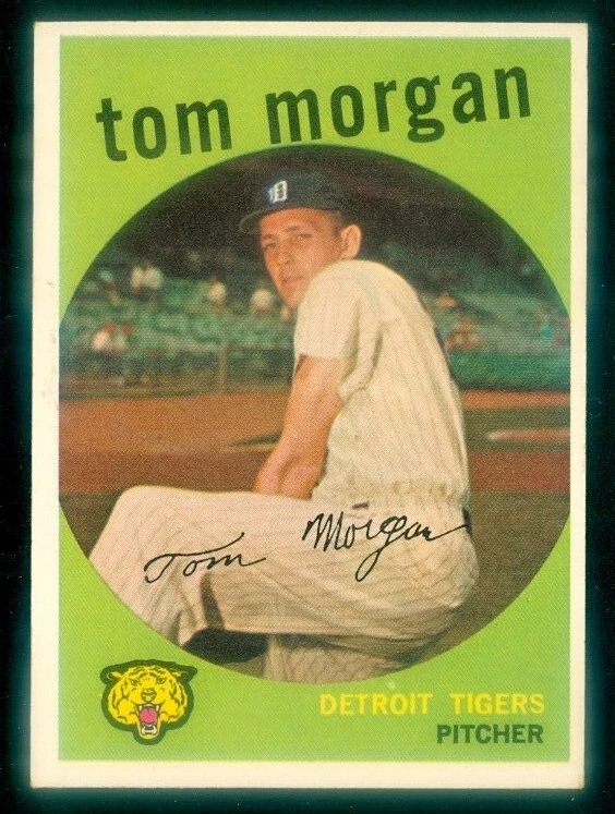 Tom Morgan trading card