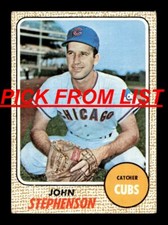 1968 Topps 8-239 VG-EX Pick From List All PICTURED cc4