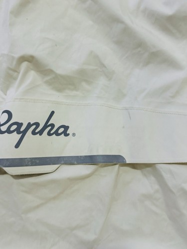 Rapha Stowaway Beige Full Zip Lightweight Rain Wind Windbreaker Cycling Jacket - Picture 8 of 11