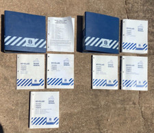 6 libri!! Raccoglitore manuale riparazione trattore New Holland TN75FA TN85FA TN95FA