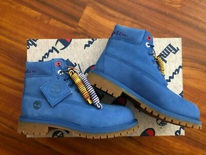 timberland champion boots blue