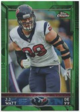 2015 Topps Chrome J.J. WATT 