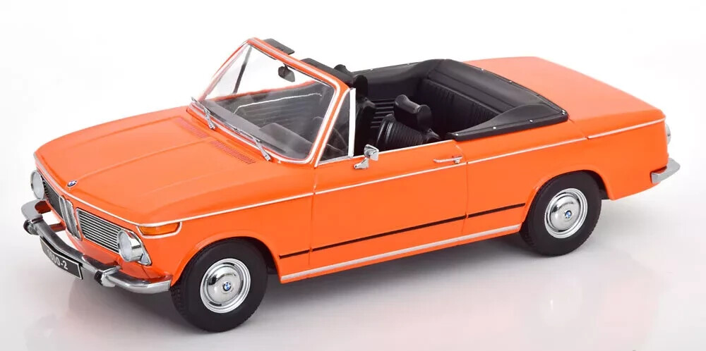 BMW 1968年式 1600-2 カブリオレ 1/18 Kkdc181103 1/18 Bmw 1600-2 Cabrio 1968 Red Diecast Minicar