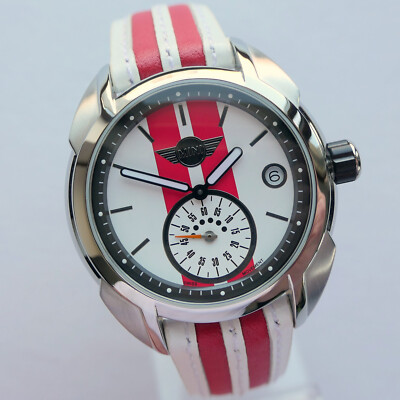 MINI John Cooper Works Ladies S JCW Racing Design Car Accessory Swiss Watch