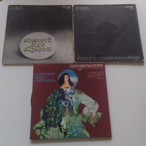 Il Rovescio Della Medaglia Lotto 3 x LP Originali Italian progressive prog prezzo ebay