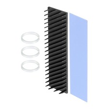 1Set 70x20x6mm Copper Heatsink w Thermal Pad for M.2 SSD Cooler