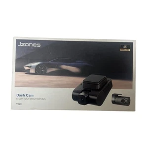 Jzones V620 4K Ultra HD Dash Cam avec WiFi GPS Nouveau caméra de vision de voiture de nuit