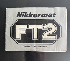 Nikkromat FT2 instruction manual
