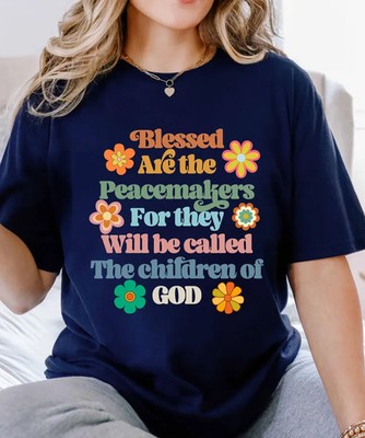 No More Wars Blessed Are The Peacemaker Comfort Tee Peace