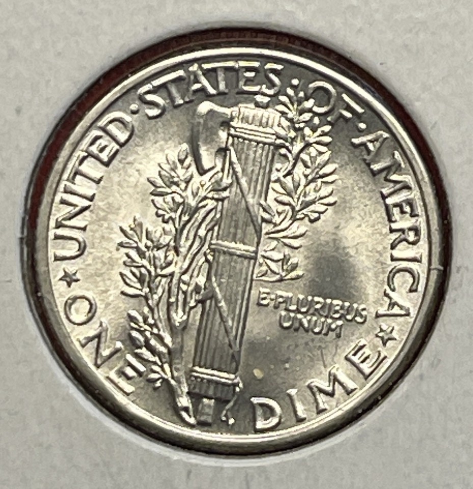 1938 P Mercury Silver Dime, Gem Uncirculated, FSB. | eBay