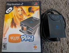 EYE TOY PS2 PlayStation 2 USB Camera Tested, works With Eye Toy Play PS2 Game