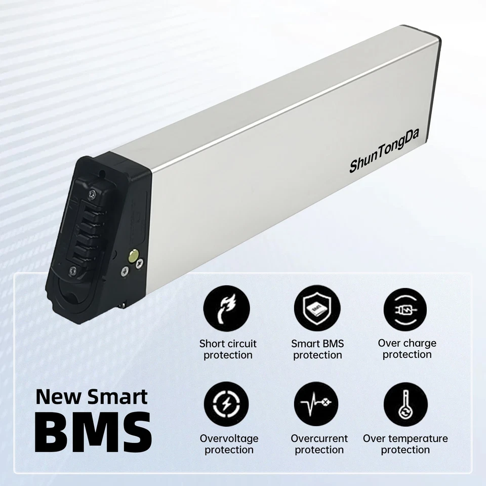 Batería ebike plegable 48V 10.4ah 14ah para bicicleta eléctrica SAMEBIKE 20lvxd30 Foto 4 de 4