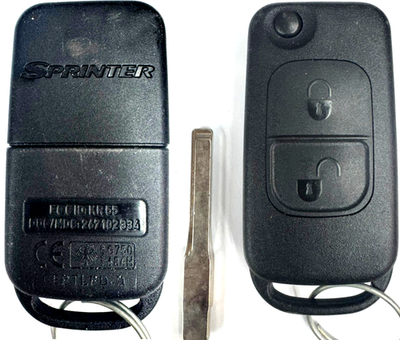 #ad KEYLESS REMOTE NEW FLIP KEY 2003 2009 DODGE MERCEDES SPRINTER 2500 3500 FCC KR55 $137.43