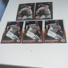 2014-15 Topps Chrome AROLDIS CHAPMAN 5 Card Lot